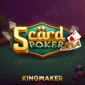 5 Card Poker on table game app