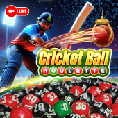 Cricket Ball Roulette on table game app