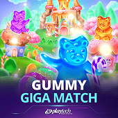 Gummy Giga Match slot on table game app
