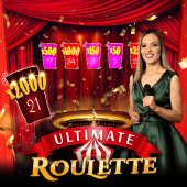 Ultimate Roulette live casino on table game app